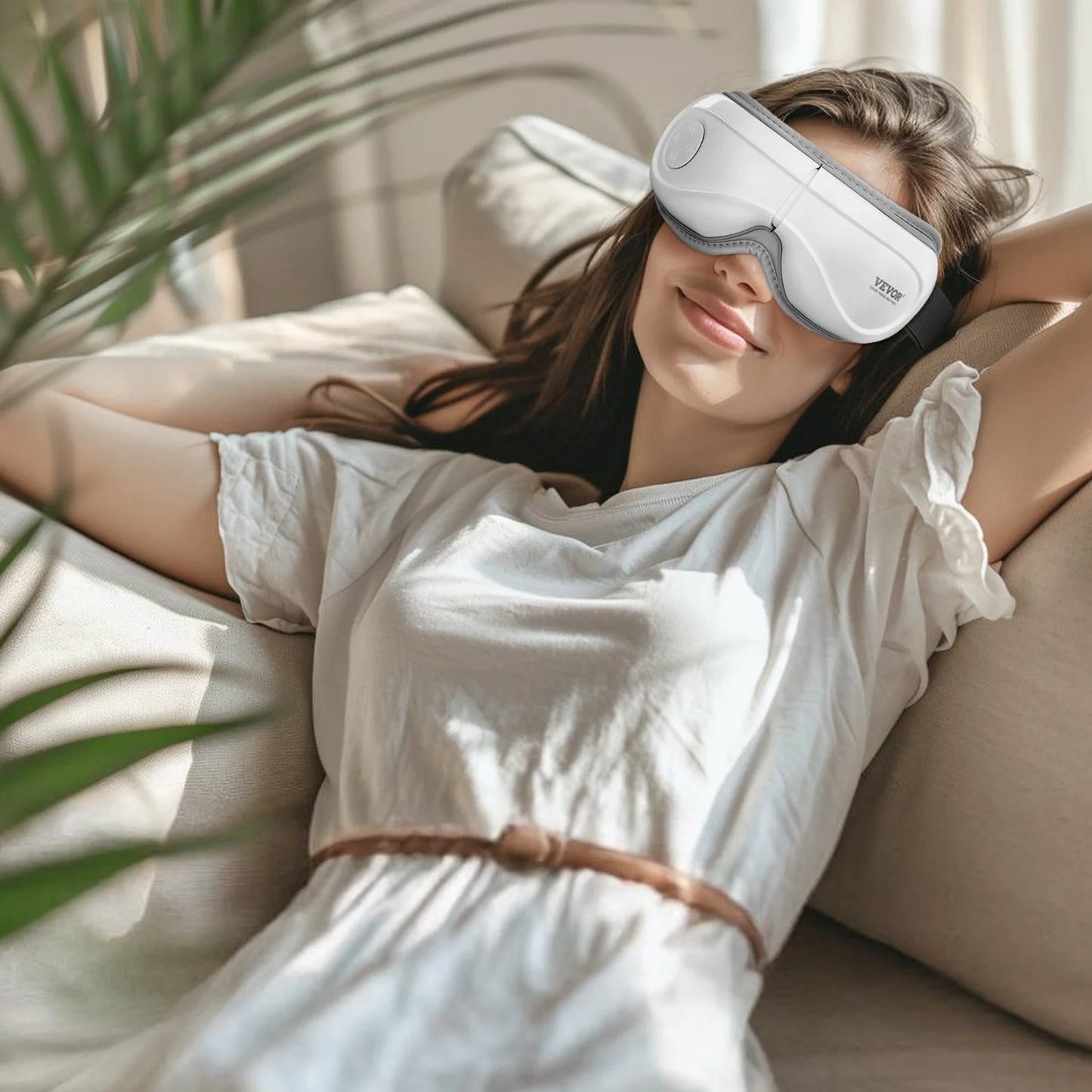 VEVOR's Toasty Peepers: The Bluetooth Spa-O-Matic 5-Mode Eye Squeezer That Folds Like a Pizza!