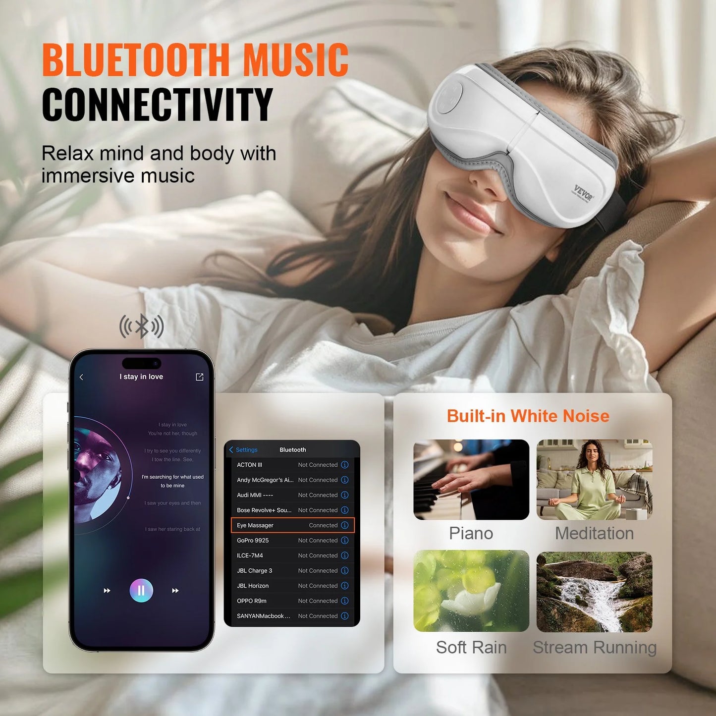 VEVOR's Toasty Peepers: The Bluetooth Spa-O-Matic 5-Mode Eye Squeezer That Folds Like a Pizza!