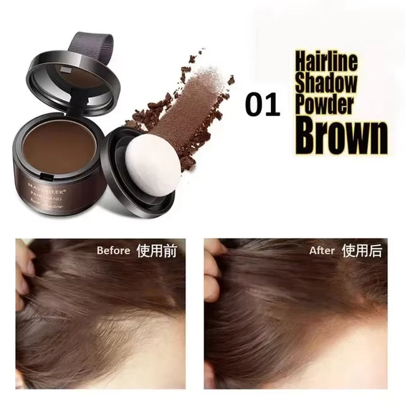 Grey Hair? Not Today! Instant Hairline Magic Powder for Root-Recuperation!
