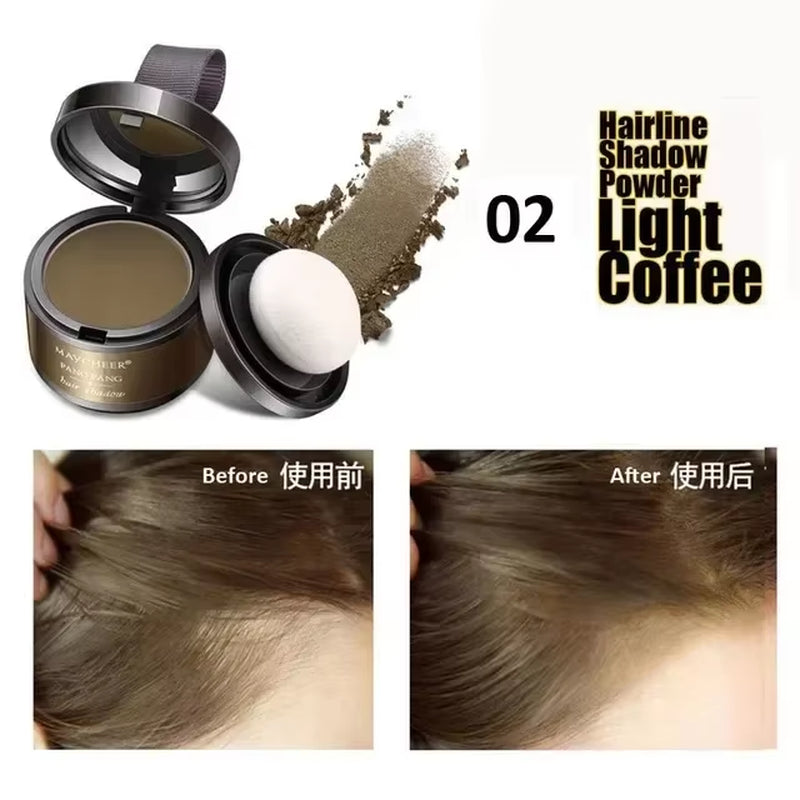 Grey Hair? Not Today! Instant Hairline Magic Powder for Root-Recuperation!